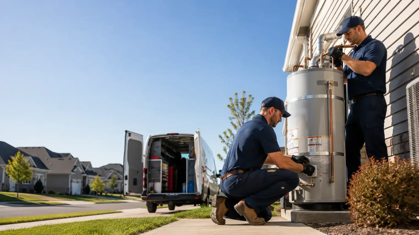 Water Heater Installation in Jackson Center, OH